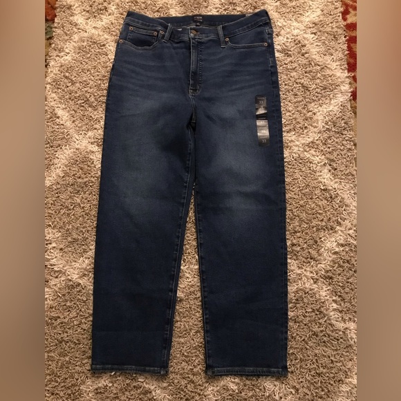 J. Crew Women’s Stovepipe straight jean in signature stretch Size 33 - Picture 6 of 14
